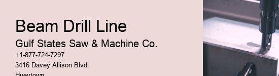 Drill Lines And Beam Drill Lines For Steel