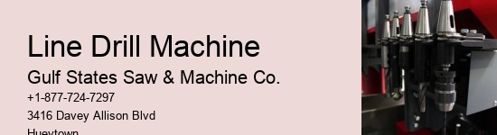 Peddinghaus Saw Drill Line